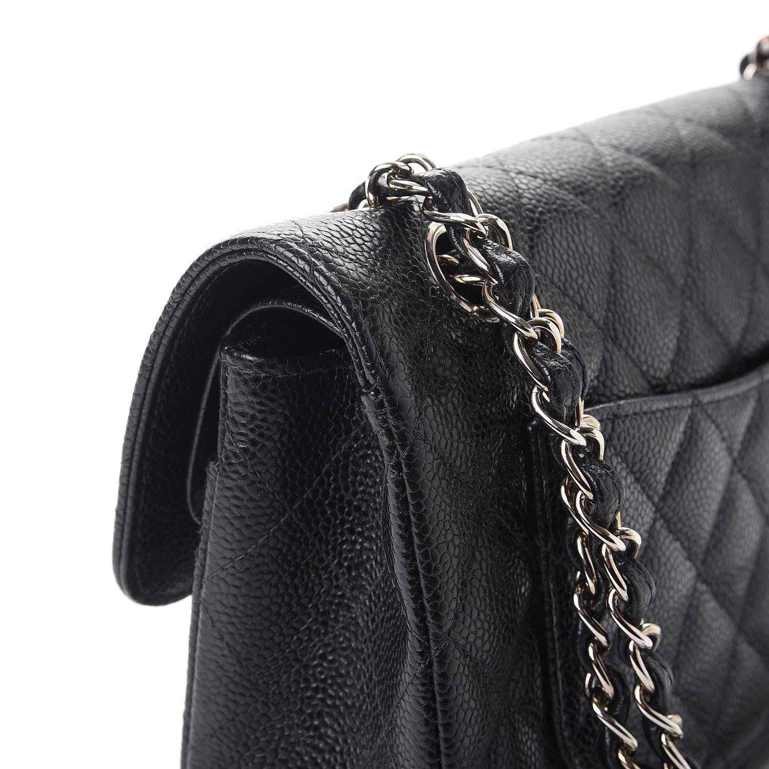 Chanel Caviar Quilted Small Double Flap Black 10 of 14