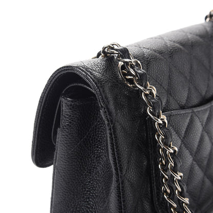 Chanel Caviar Quilted Small Double Flap Black 10 of 14