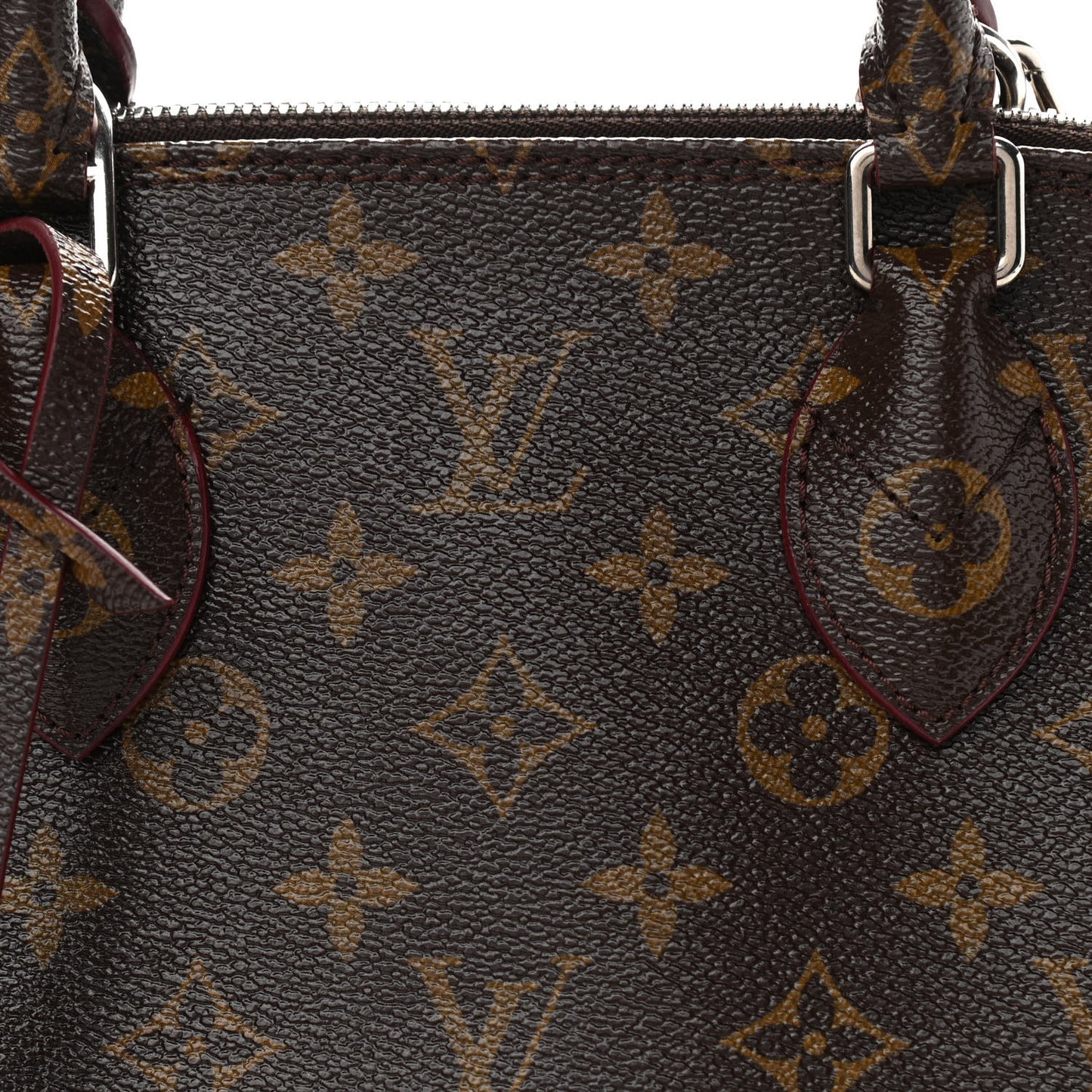Monogram Shine Alma PM Bordeaux