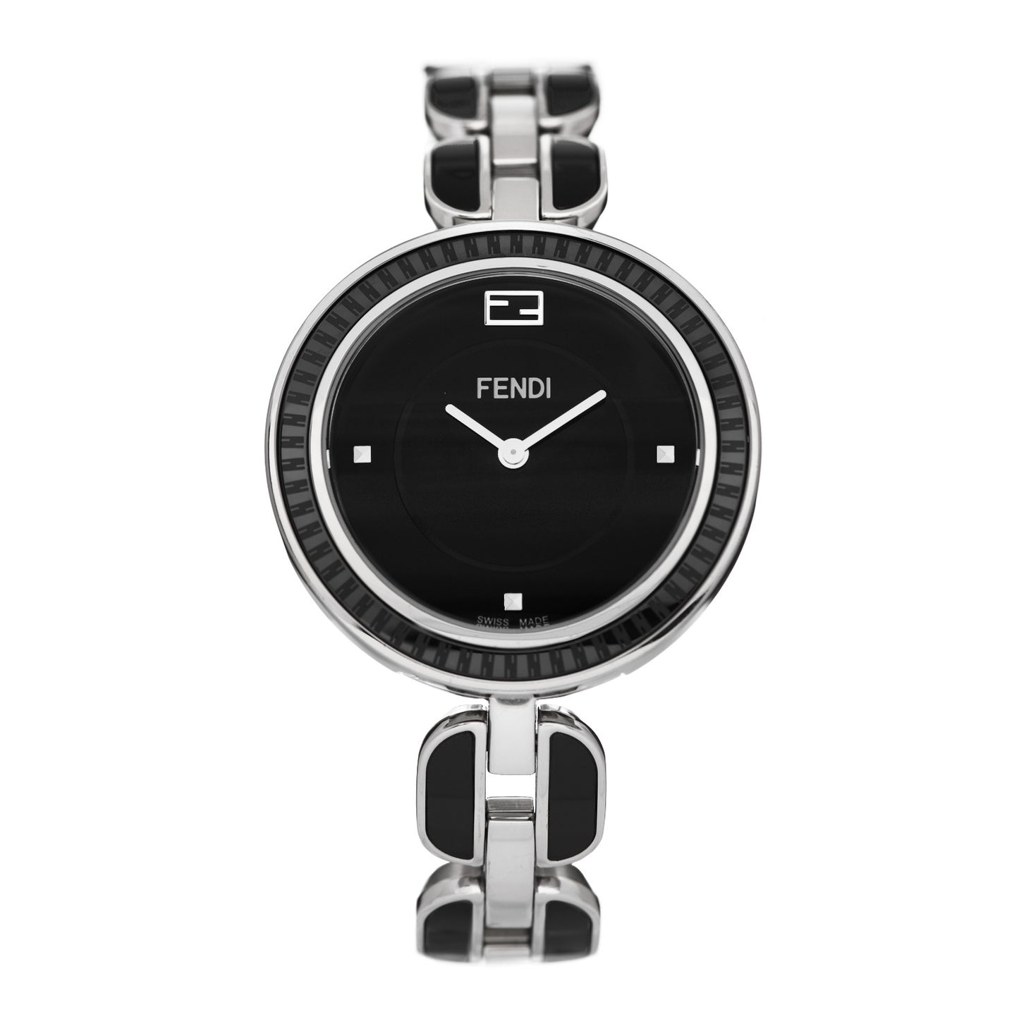 Stainless Steel Ceramic 36mm My Way Quartz Watch Black