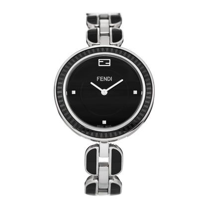 Fendi Stainless Steel Ceramic 36mm My Way Quartz Watch Black 1 of 5