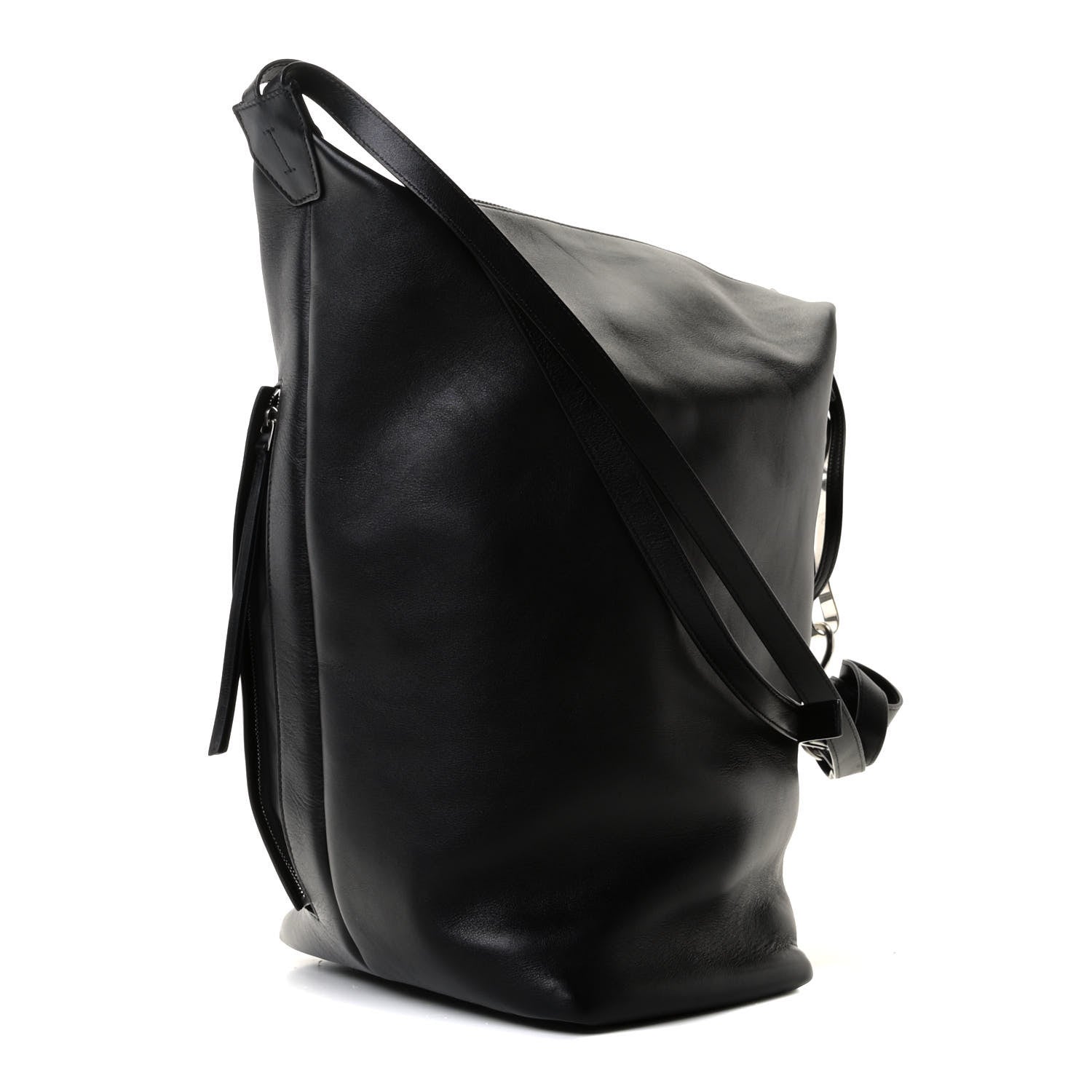 Celine Calfskin Large Mariner Bag Black 4 of 9