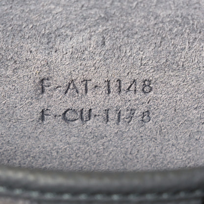 Celine Drummed Calfskin Nano Luggage Kohl 7 of 13