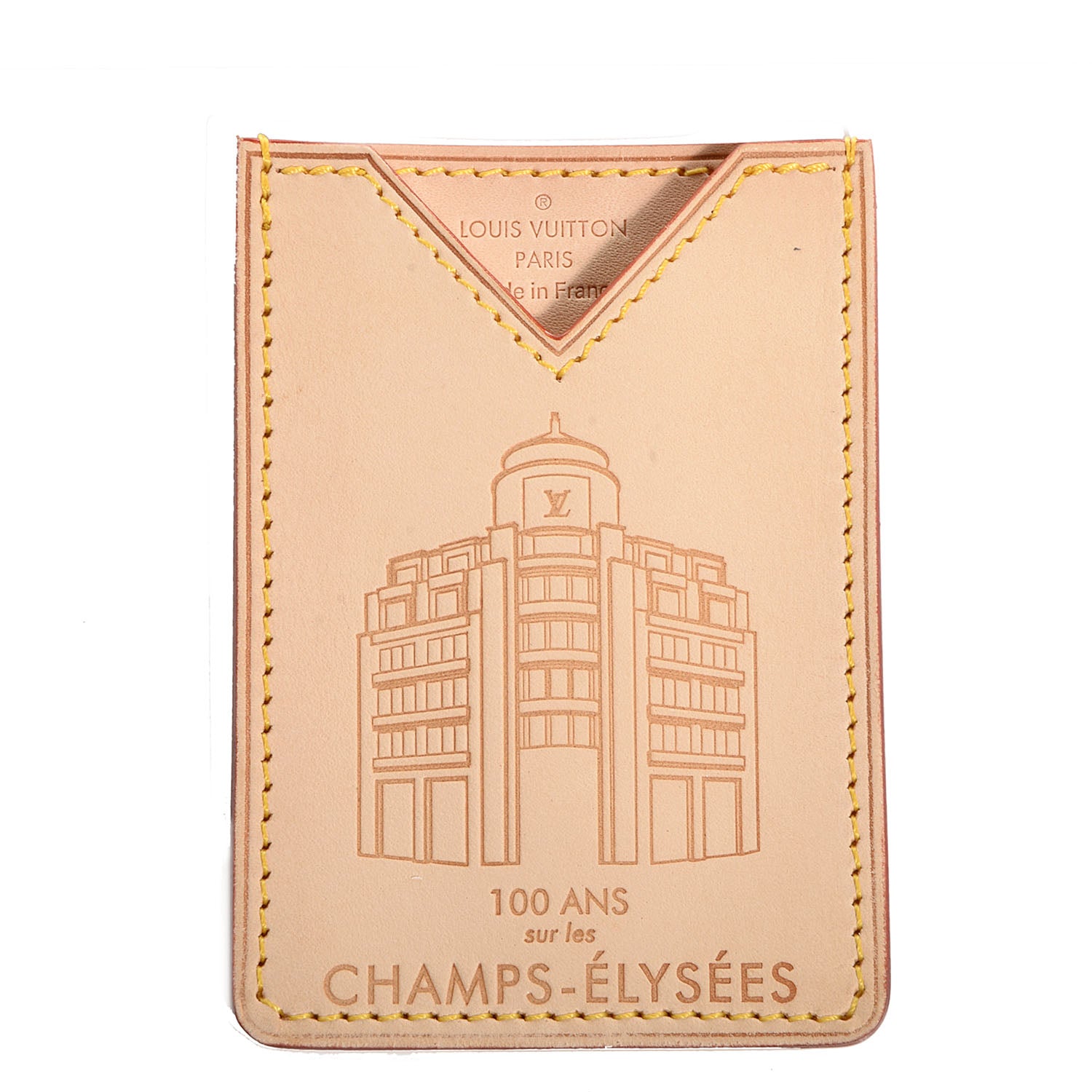 Louis Vuitton Vachetta Champs Elysees Card Holder 1 of 5