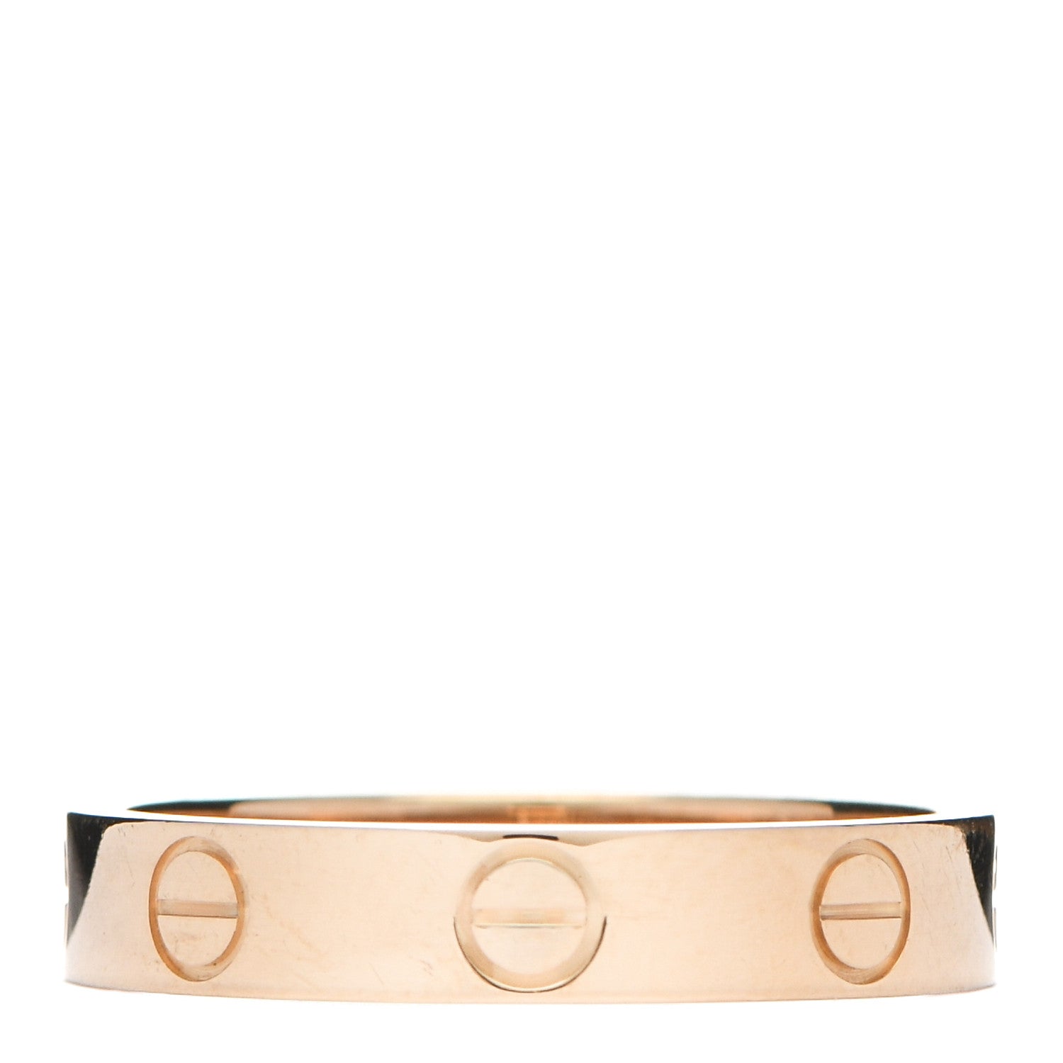 Cartier 18K Yellow Gold 3.5mm LOVE Wedding Band Ring 52 6 3 of 5