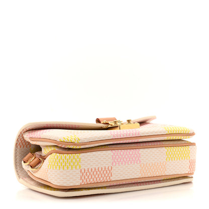 Louis Vuitton Damier Giant Pochette Metis East West Peach 4 of 11