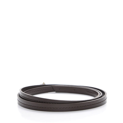 Louis Vuitton Calfskin 12mm Favorite Long Strap Brown 2 of 3