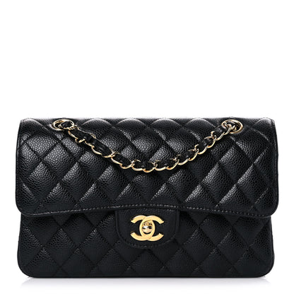 Chanel Caviar Quilted Small Double Flap Black 1 of 15