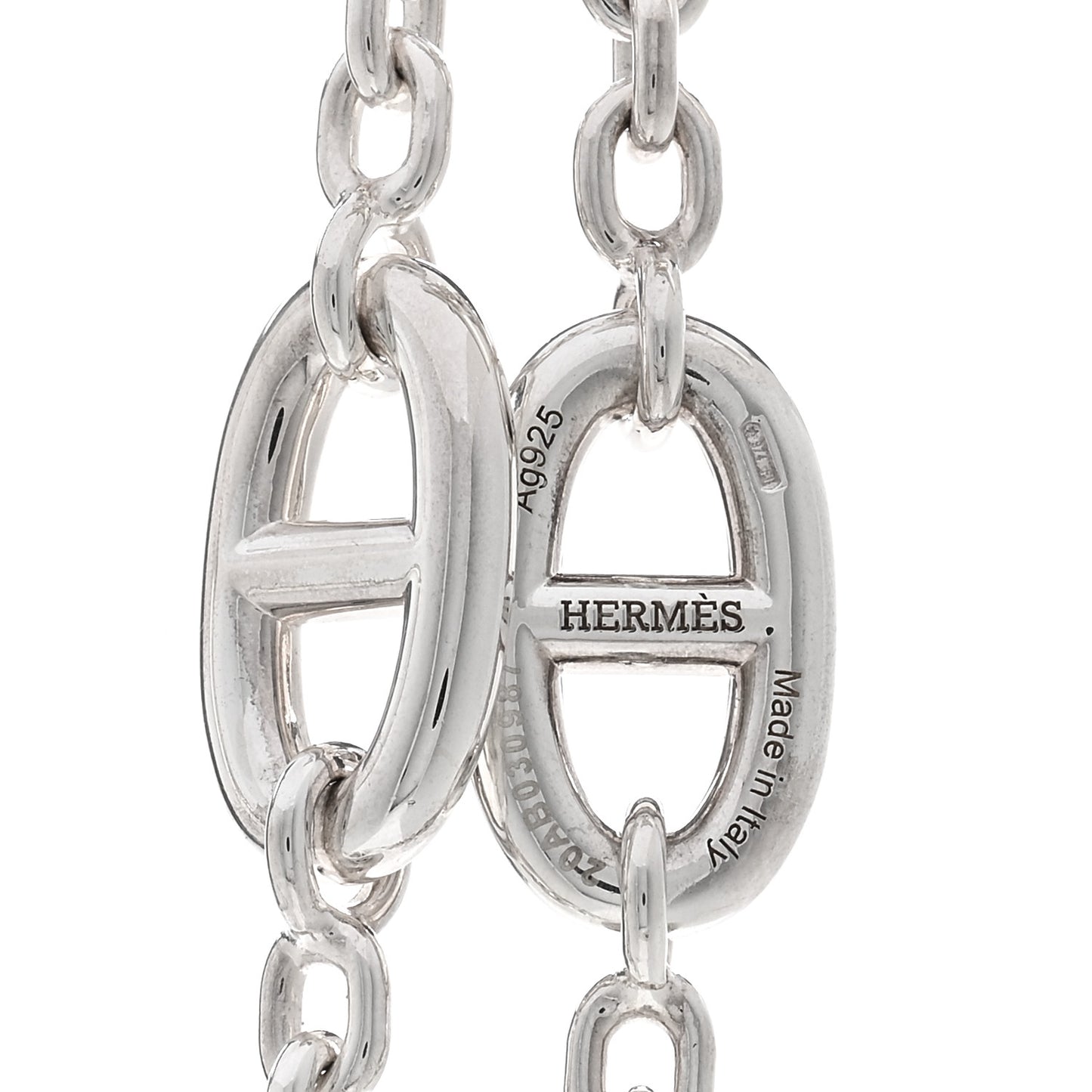Sterling Silver Farandole Necklace 80