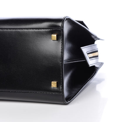 Saint Laurent Shiny Calfskin Medium Uptown Tote Black 11 of 11