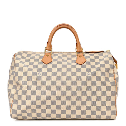 Louis Vuitton Damier Azur Speedy 35 1 of 12