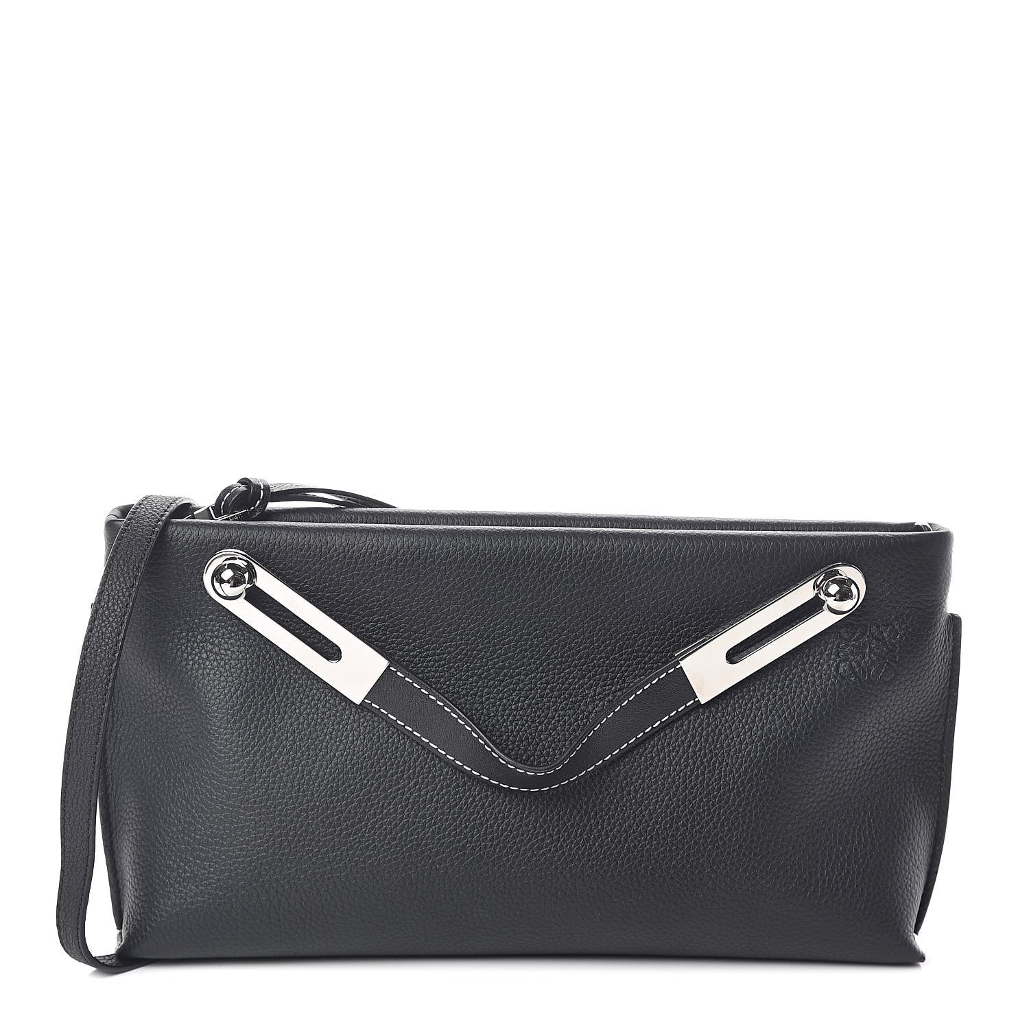 Loewe Grained Calfskin Small Missy Bag Black 2 of 8