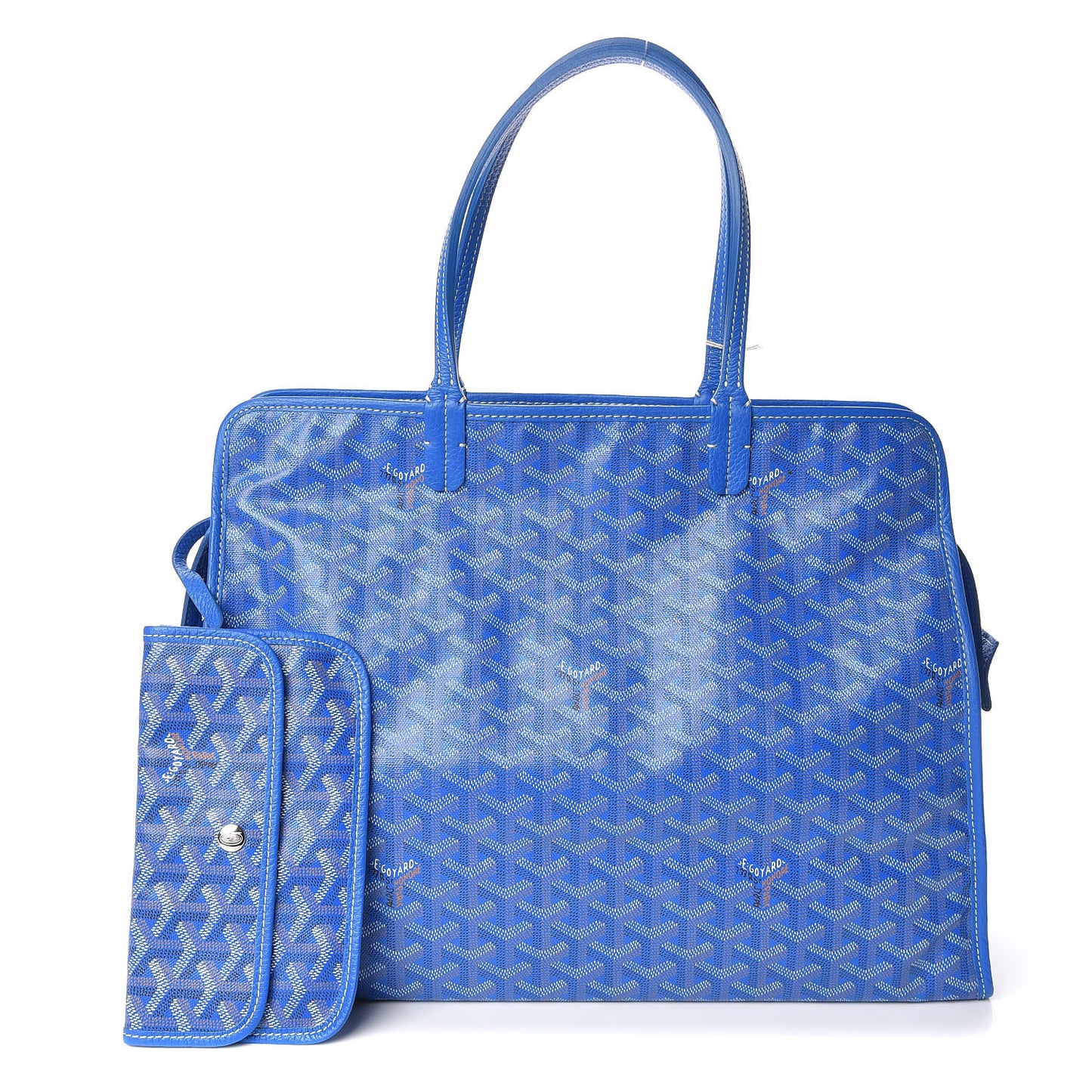 Goyardine Sac Hardy Pet Carrier PM Sky Blue