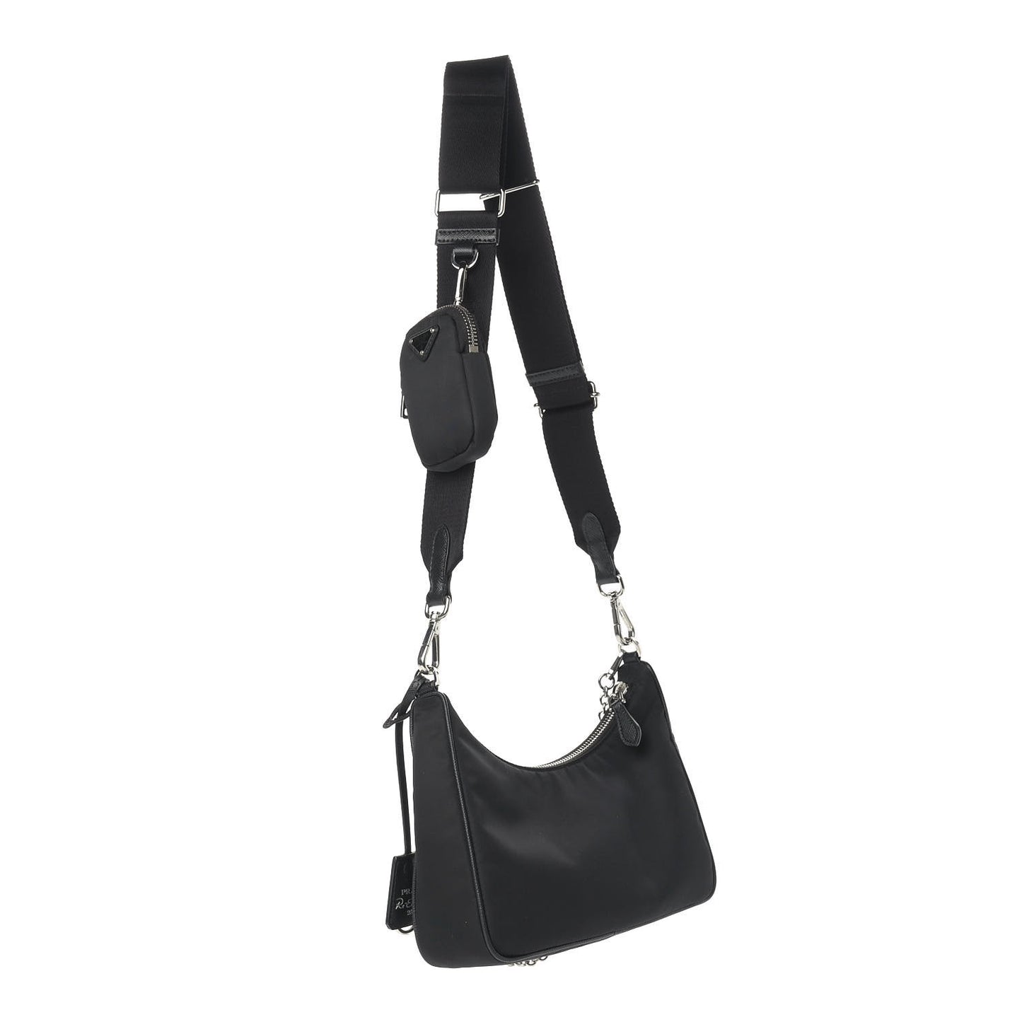 Nylon Re-Edition 2005 Shoulder Bag Black