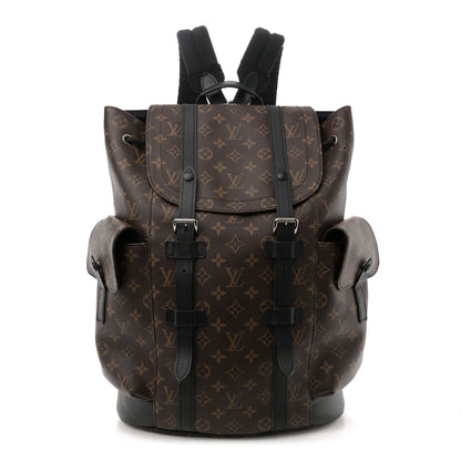 Louis Vuitton Monogram Macassar Christopher PM Backpack 1 of 12