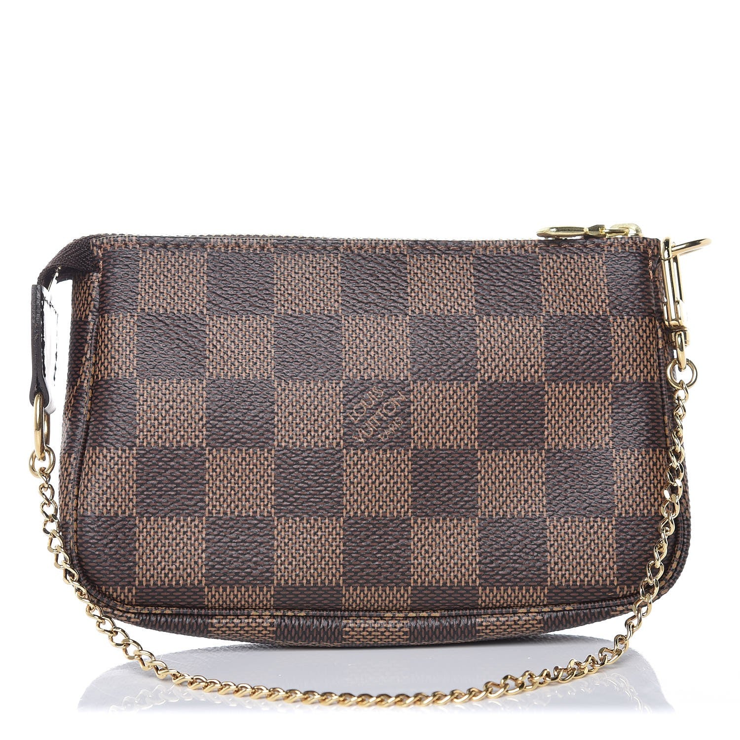 Louis Vuitton Damier Ebene Mini Pochette Accessories 1 of 8