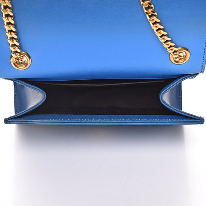 Saint Laurent Calfskin Degrade Small Kate Monogram Satchel Green Blue 5 of 11