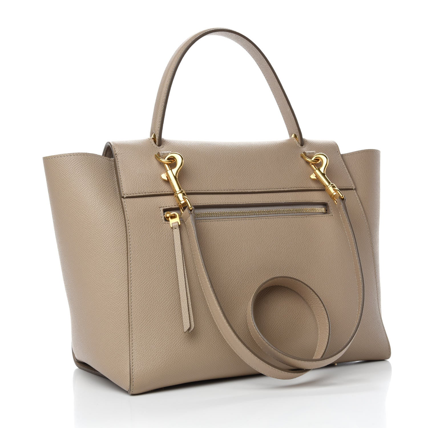Celine Grained Calfskin Mini Belt Bag Light Taupe 3 of 10