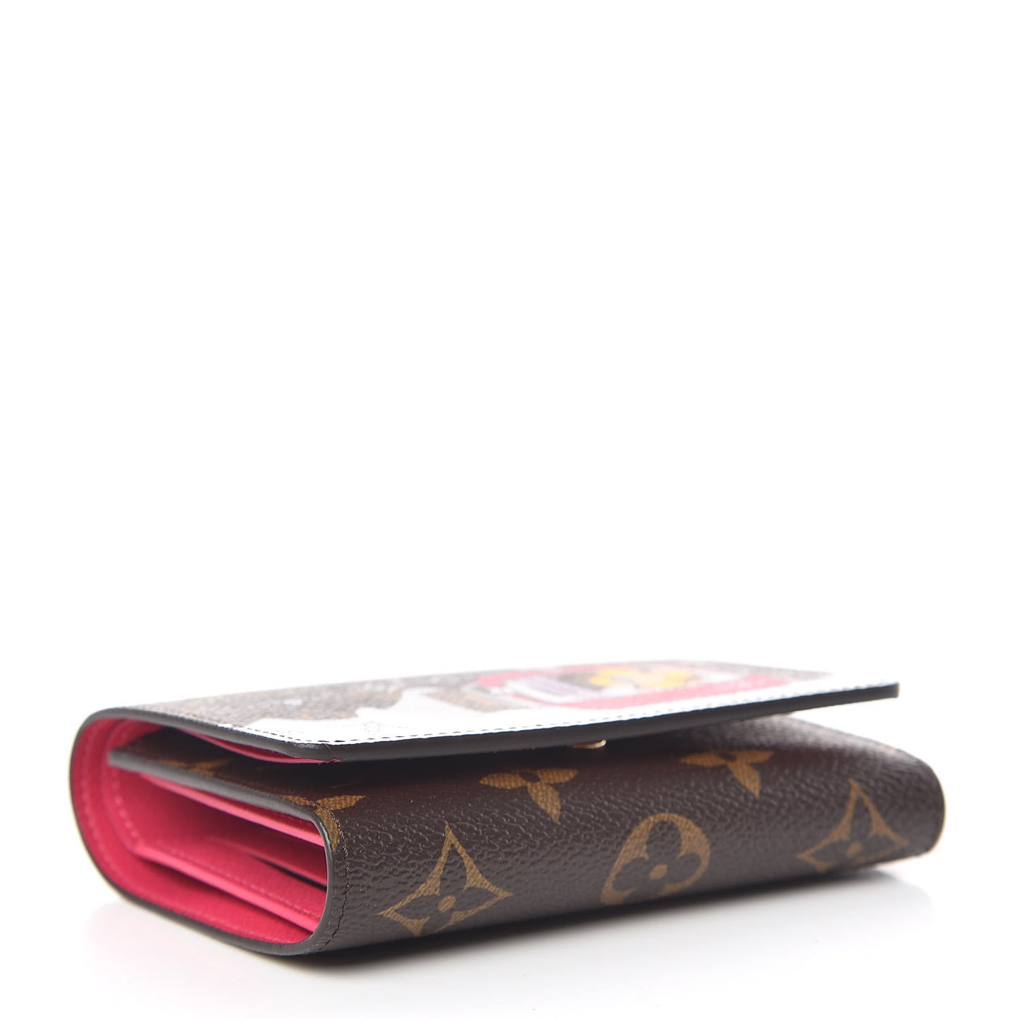 Monogram 2019 Christmas Animation Victorine Wallet Fuchsia