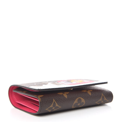 Louis Vuitton Monogram 2019 Christmas Animation Victorine Wallet Fuchsia 4 of 8