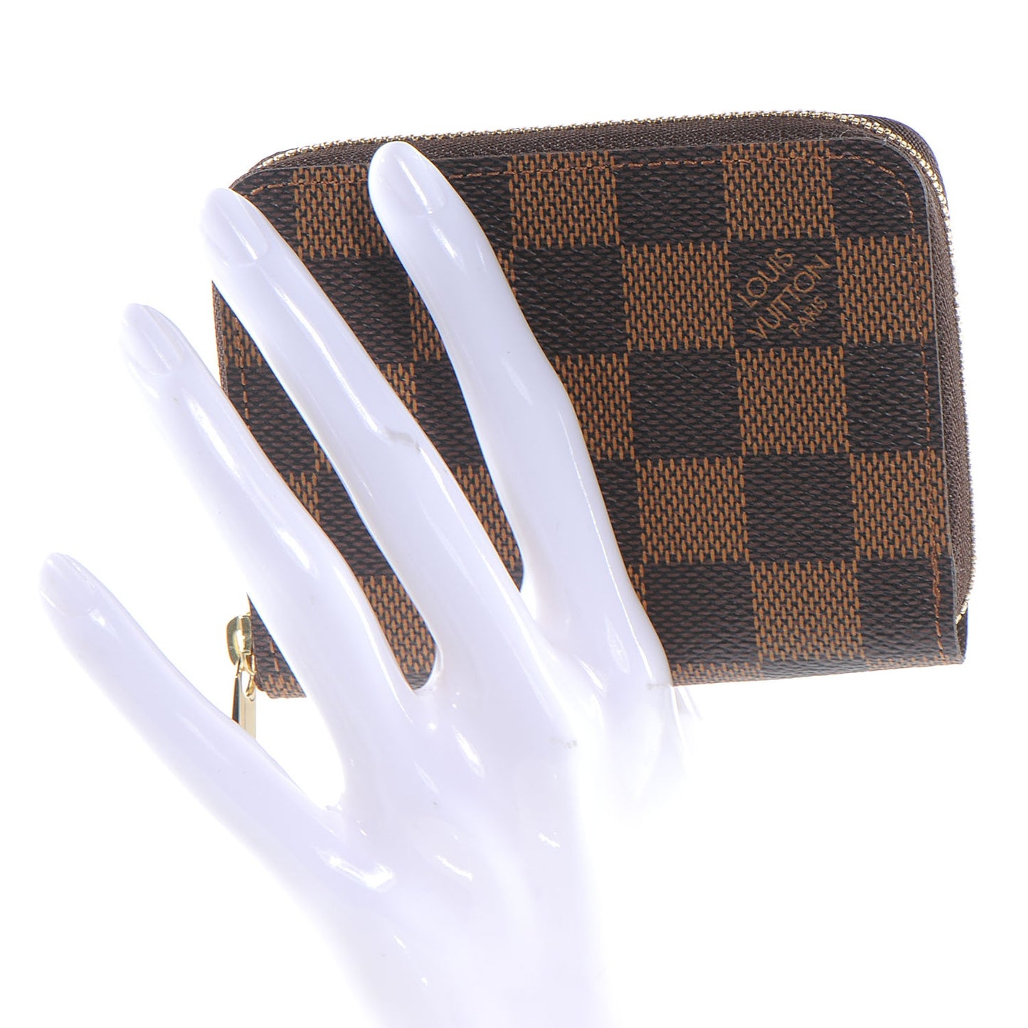 Damier Ebene Zippy Coin Purse