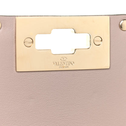 Valentino Garavani Lambskin Medium Rockstud Spike Shoulder Bag Poudre 7 of 10