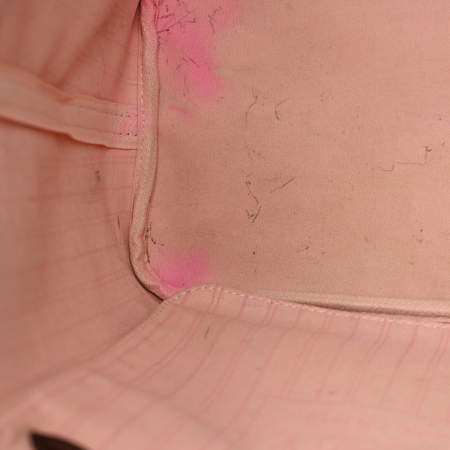 Damier Ebene Neo Neverfull MM Rose Ballerine