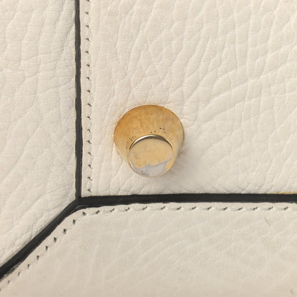 Celine Bullhide Mini Belt Bag Black White 14 of 19