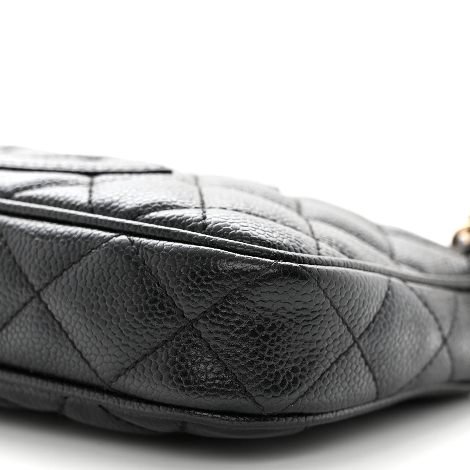 Chanel Caviar Quilted Timeless CC Shoulder Bag Black 10 of 10