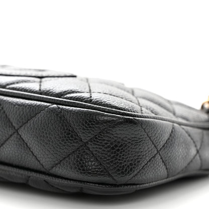 Chanel Caviar Quilted Timeless CC Shoulder Bag Black 10 of 10