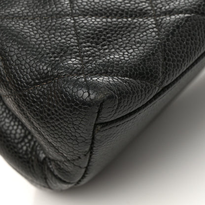 Chanel Caviar Quilted CC Shoulder Bag Black 14 of 15