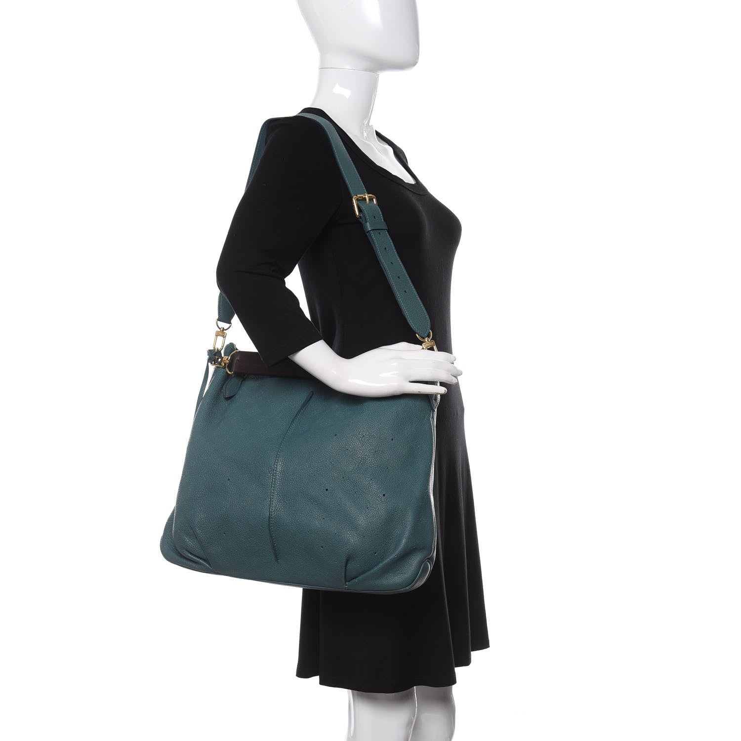 Louis Vuitton Mahina Selene MM Lagon 2 of 14