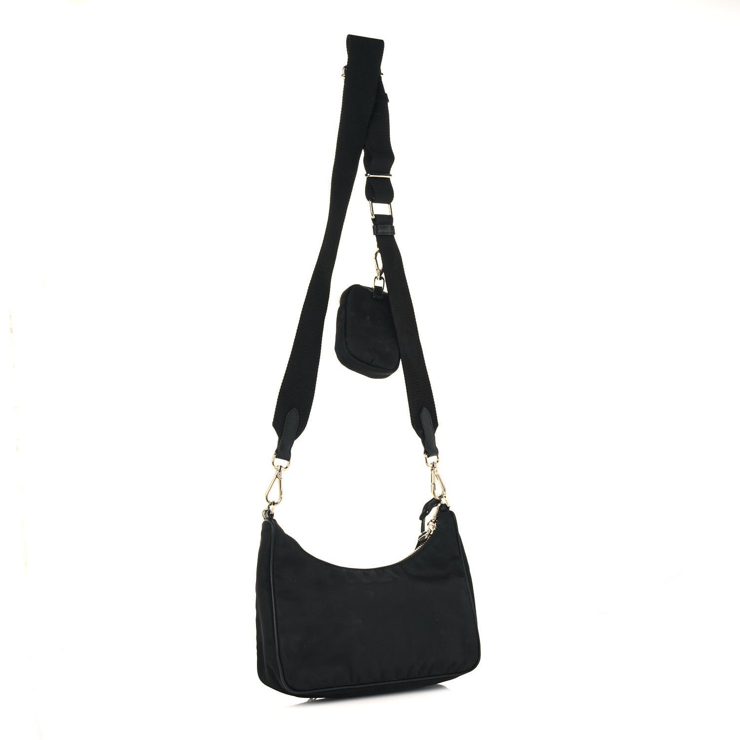 Nylon Re-Edition 2005 Shoulder Bag Black