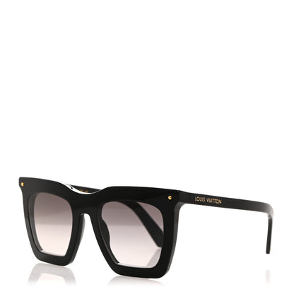 Louis Vuitton Acetate La Grande Bellezza Sunglasses Z1217W Black 1 of 8