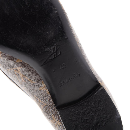 Louis Vuitton Monogram Upper Case Flat Loafer 40 9 of 10