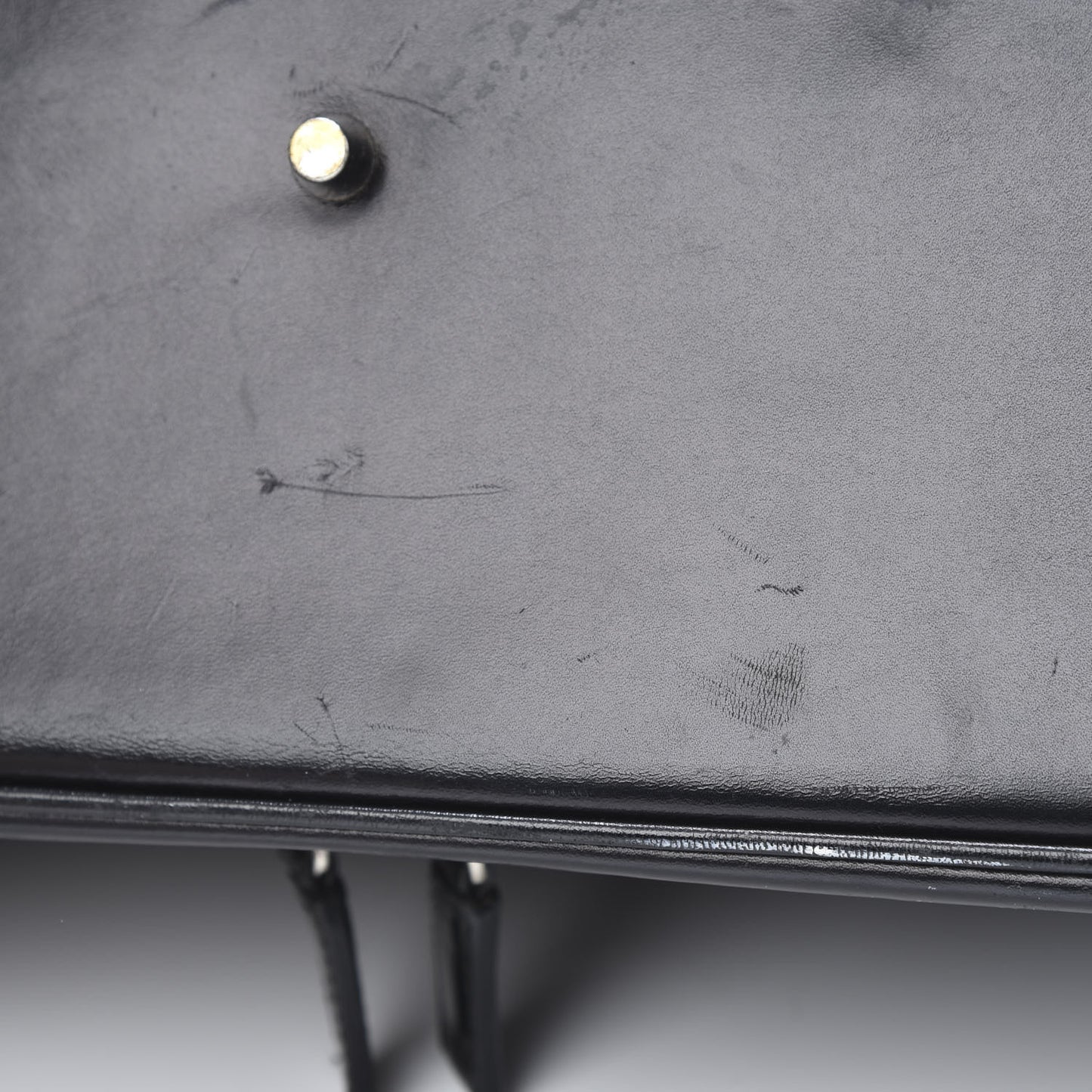 Tessuto Nylon Soft Calf Zip Around Satchel Black