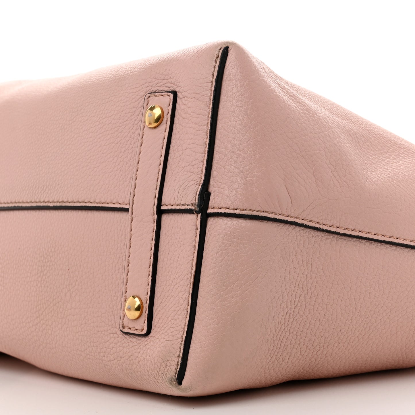 Marais Calfskin Medium Belt Bag Pale Ash Rose