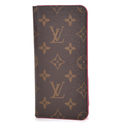 Louis Vuitton Monogram iPhone 7 Folio Case Pink 1 of 6