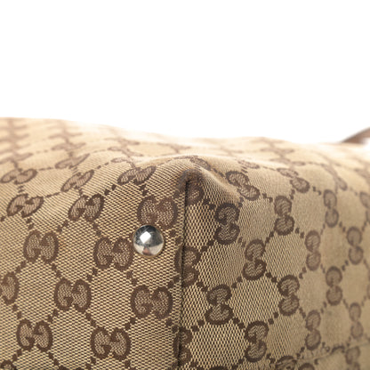 Gucci Monogram Medium Icon Bit Tote Light Brown 10 of 20