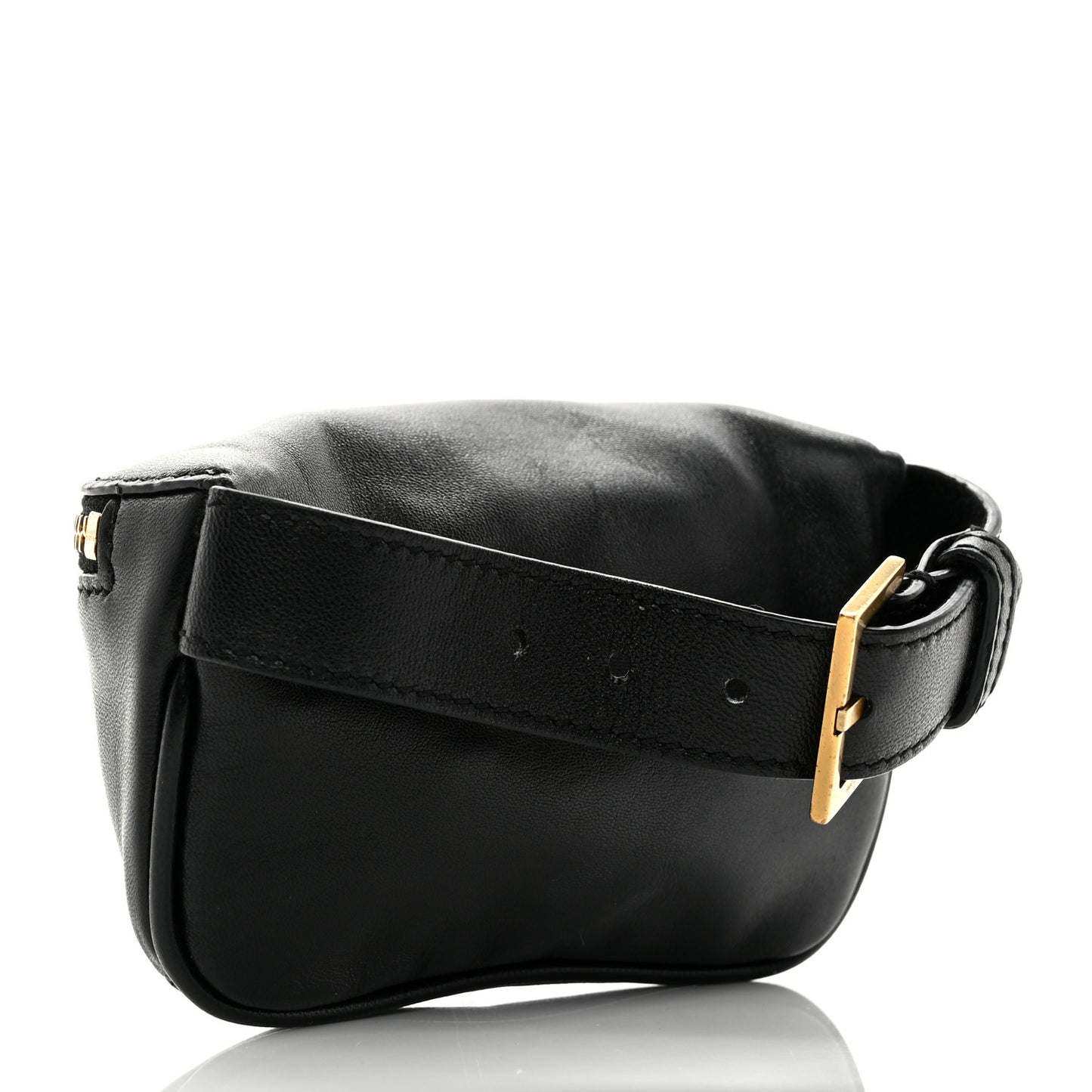 Lambskin Arm Band Pouch Black