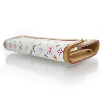Louis Vuitton Monogram Multicolor Porte Tresor International Wallet White 3 of 7