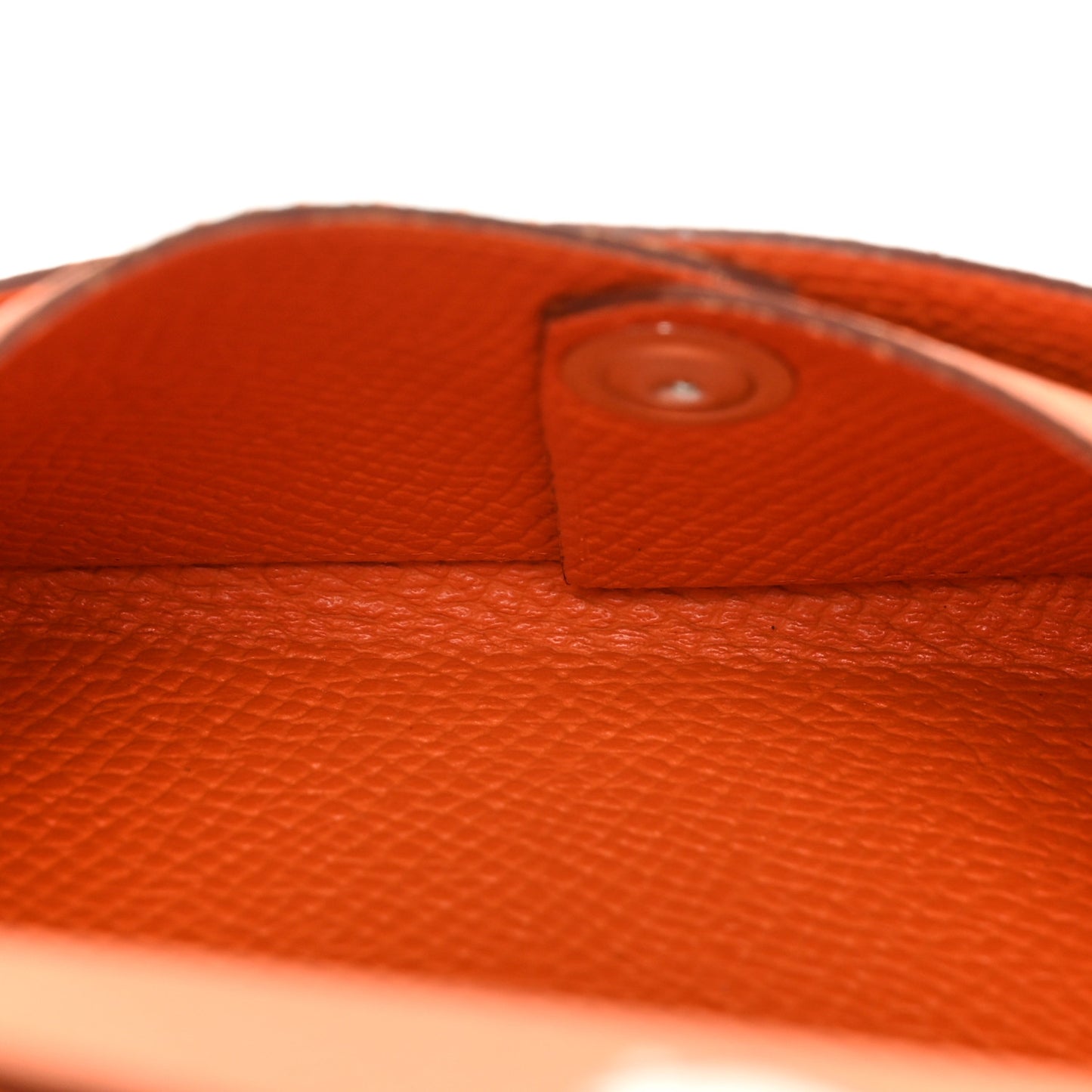 Epsom Calvi Duo Card Case Orange