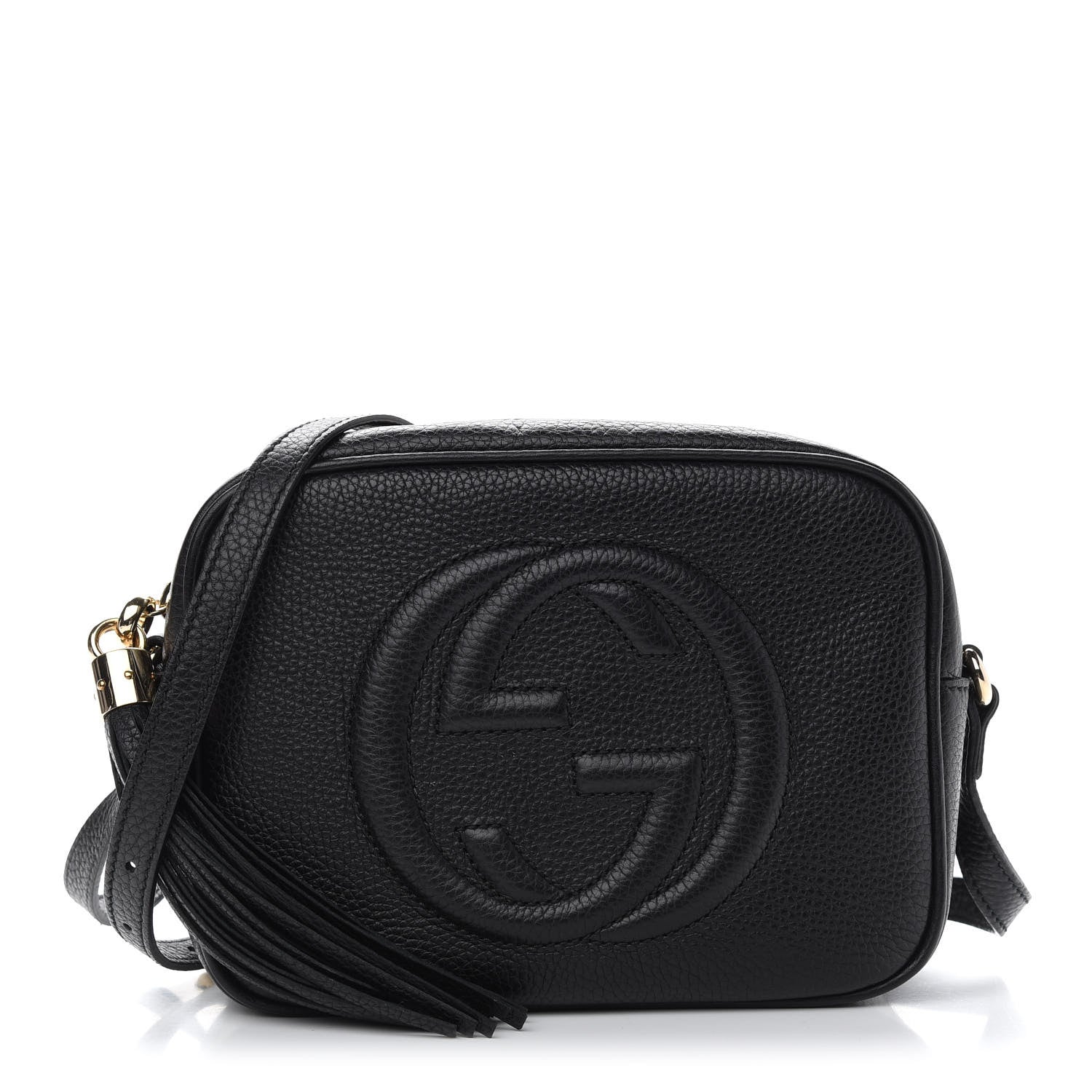 Gucci Pebbled Calfskin Small Soho Disco Bag Black 1 of 10