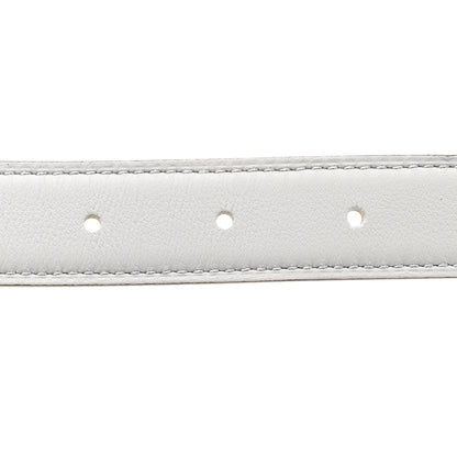 Hermes Epsom Swift 24mm Belt Strap 85 34 Bleu Glacier Jaune De Naples 4 of 5