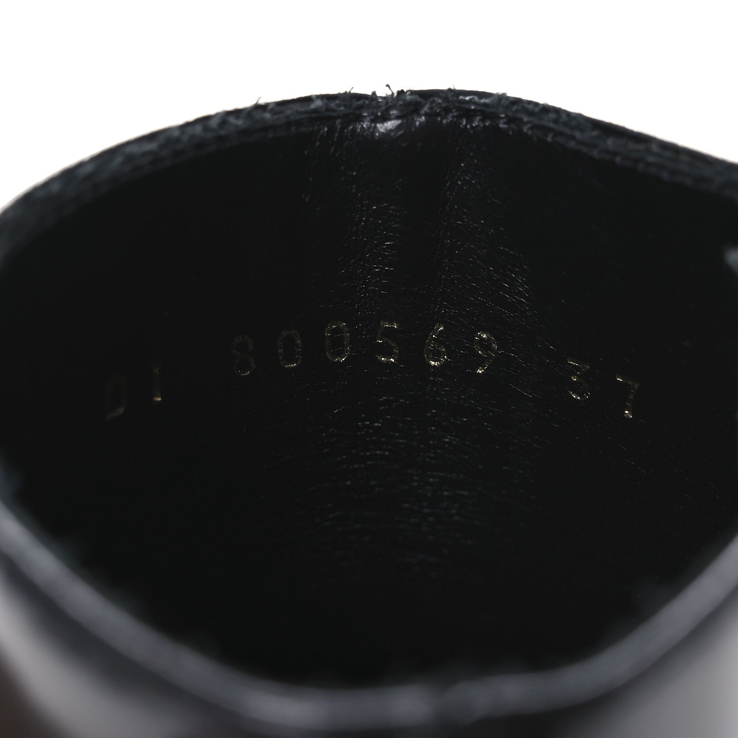 Saint Laurent Vitello Beat 40 Ankle Boots 37 Black 10 of 12