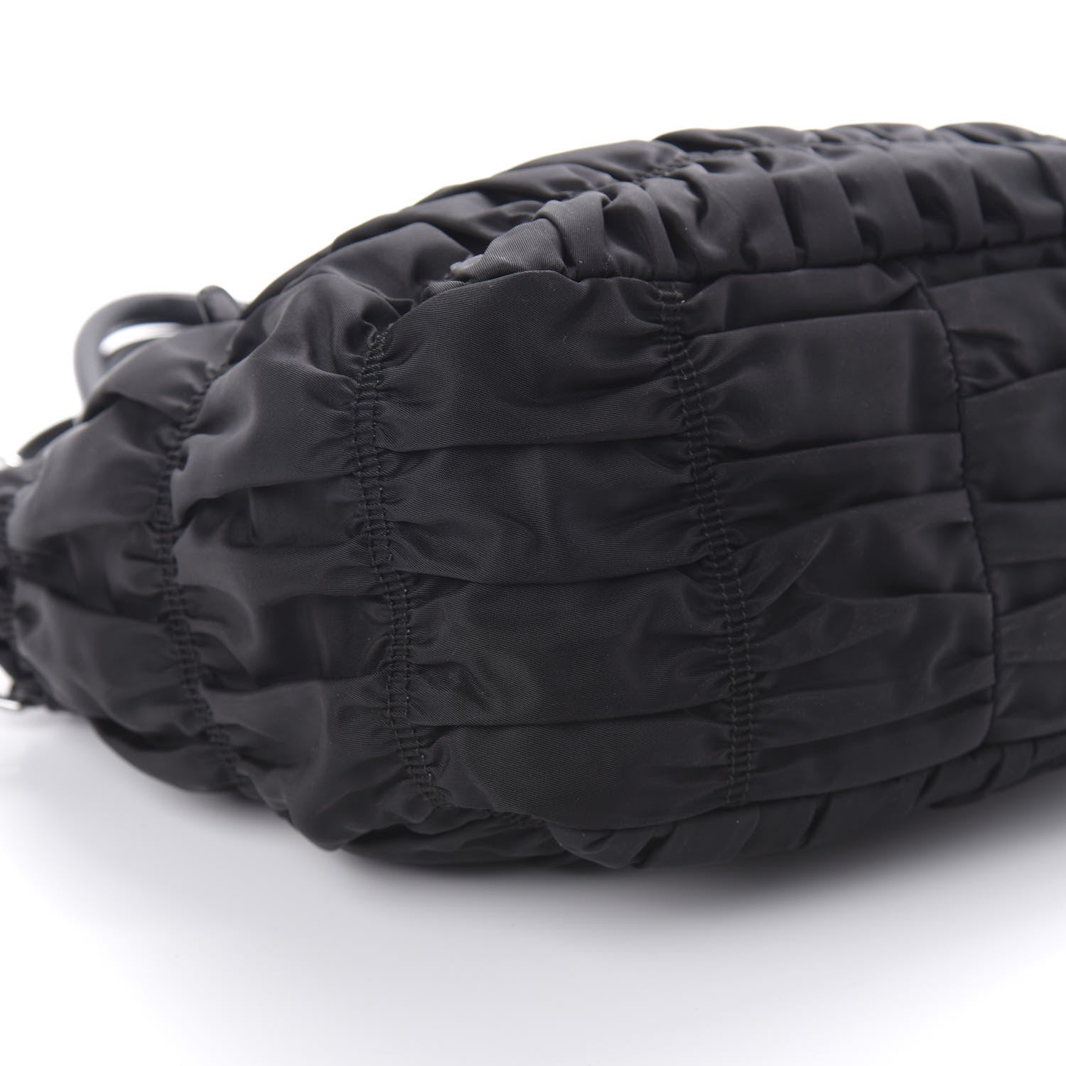 Prada Tessuto Nylon Gaufre Tote Black 6 of 13