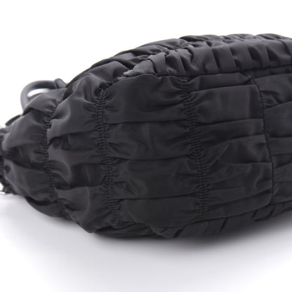 Prada Tessuto Nylon Gaufre Tote Black 6 of 13