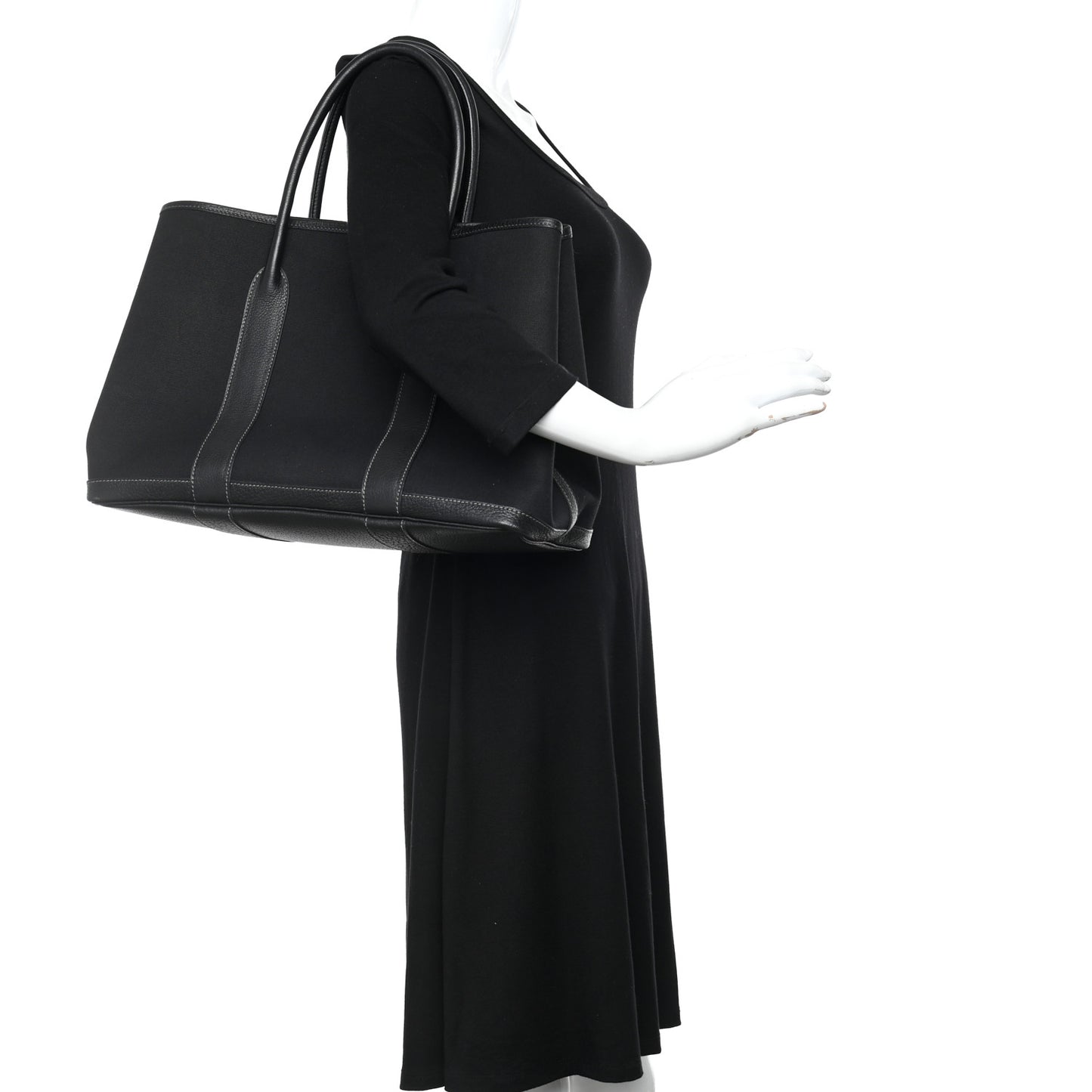 Toile Negonda Garden Party Tote 36 MM Black