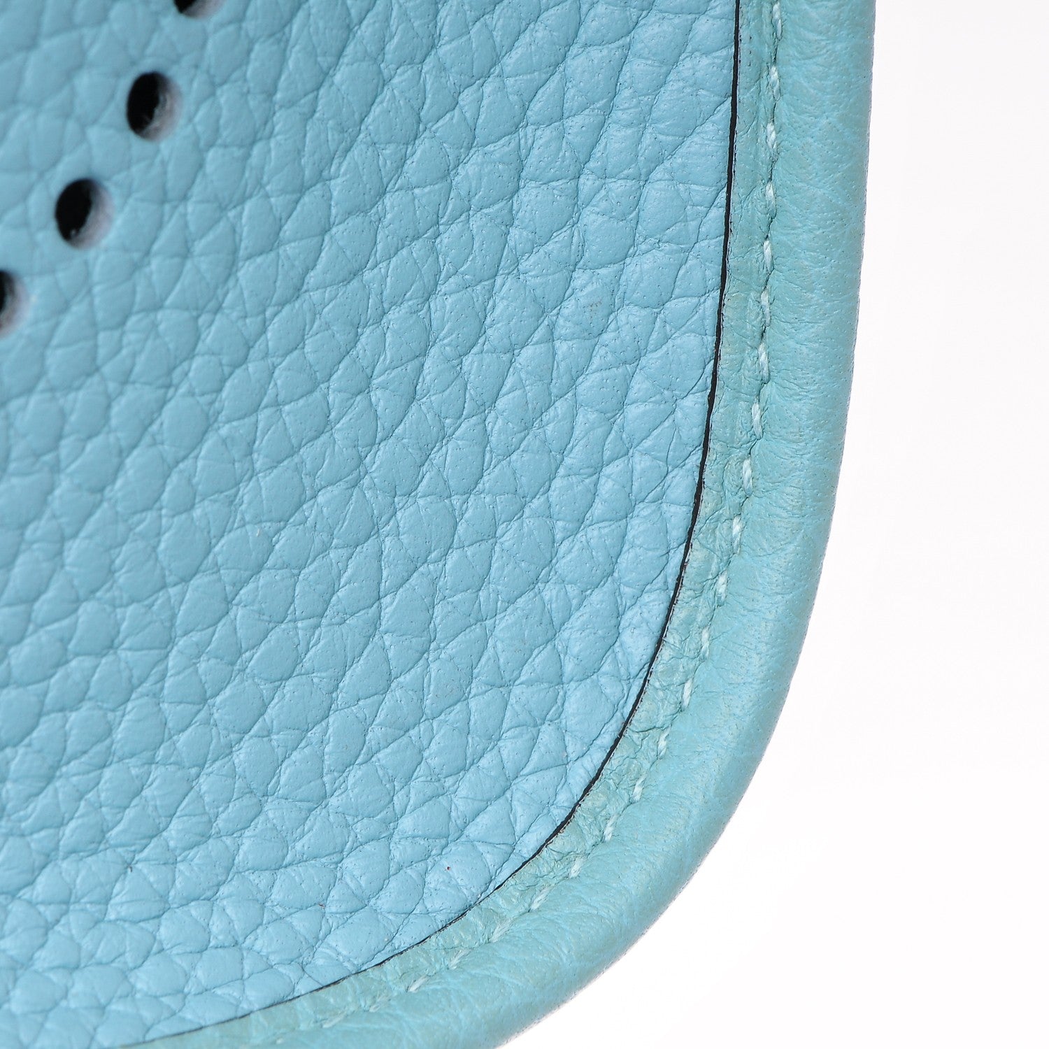 Hermes Taurillon Clemence Evelyne TPM Bleu Atoll 13 of 13