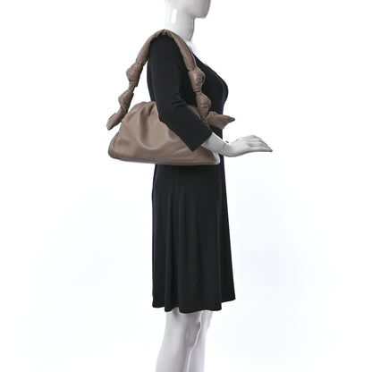 Miu Miu Nappa Knot Top Handle Shoulder Bag Cammeo 2 of 8